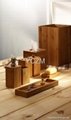 竹製浴室用品系列