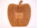 YCZM Bamboo Fruit Basket (Foldable) 1