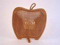 YCZM 竹製水果籃(蘋果版)