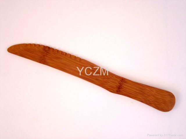 YCZM 竹制切面包砧板和竹刀 3