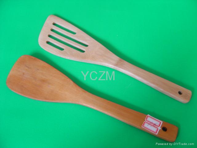 YCZM Bamboo and wooden Spatula