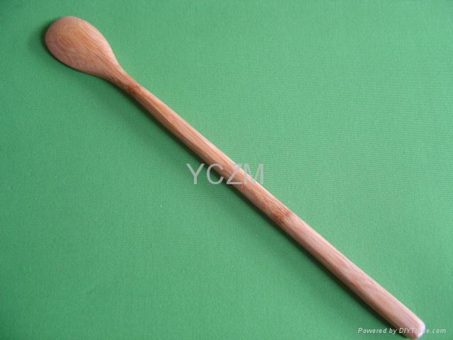 YCZM Long Bamboo Spoon 2