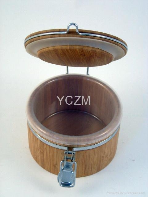 YCZM 竹制收纳桶 5
