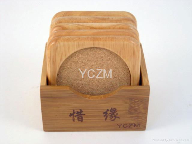 YCZM Bamboo Coaster 5