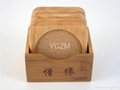 YCZM Bamboo Coaster