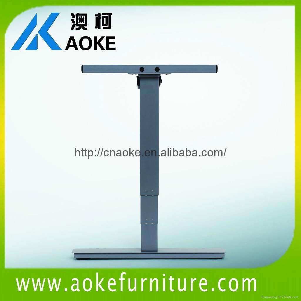 AOKE AK2RT-DB2 telescoping width electric adjustable desk 4