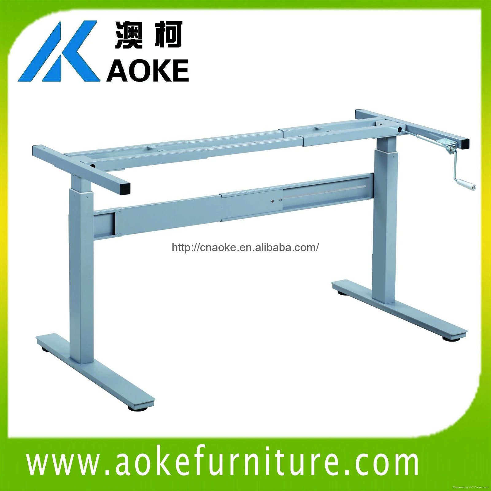 AOKE AK02HT-B manual cranked adjustable tables 2