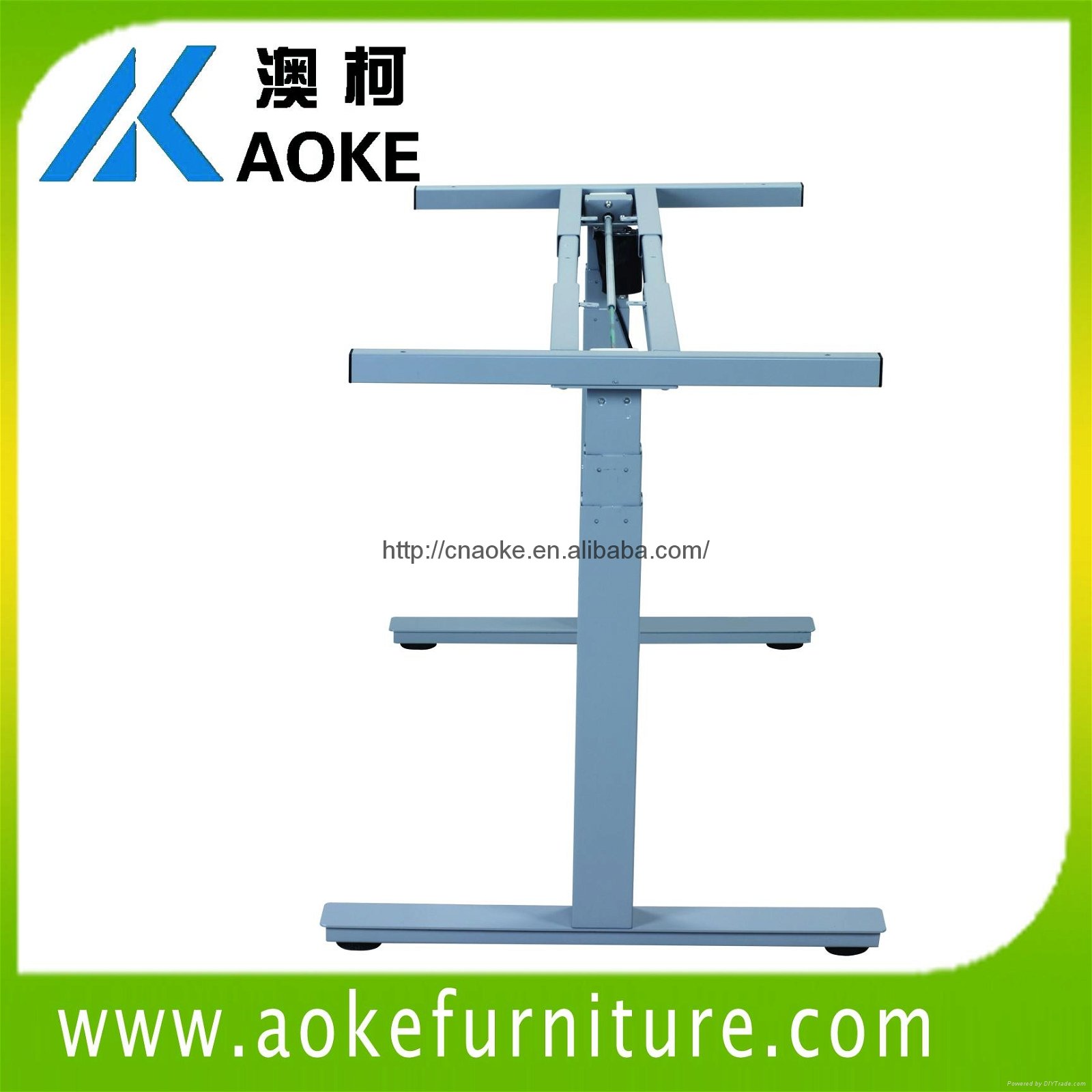 AOKE AK02ES-A-F motorized up and down standing table 3