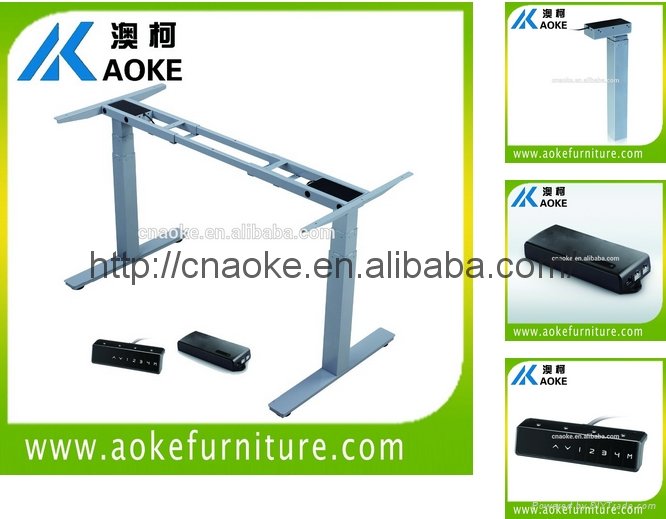 AOKE AK2RT-ZF3 dual motor adjustable height desk