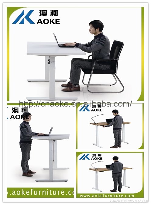 AOKE AK2RT-ZF2 adjustable height table 2
