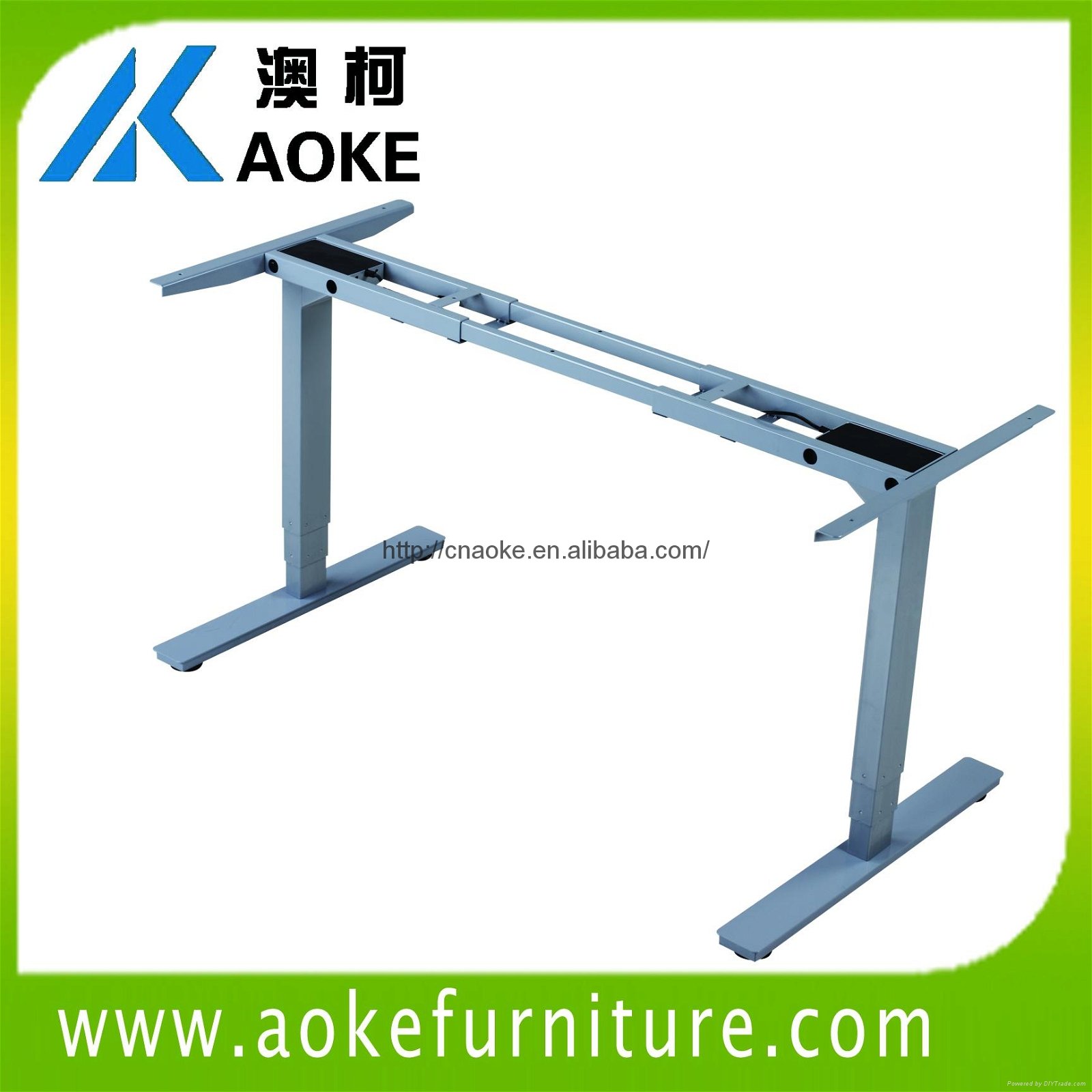 AOKE AK2RT-DB3 sit to stand desk 2