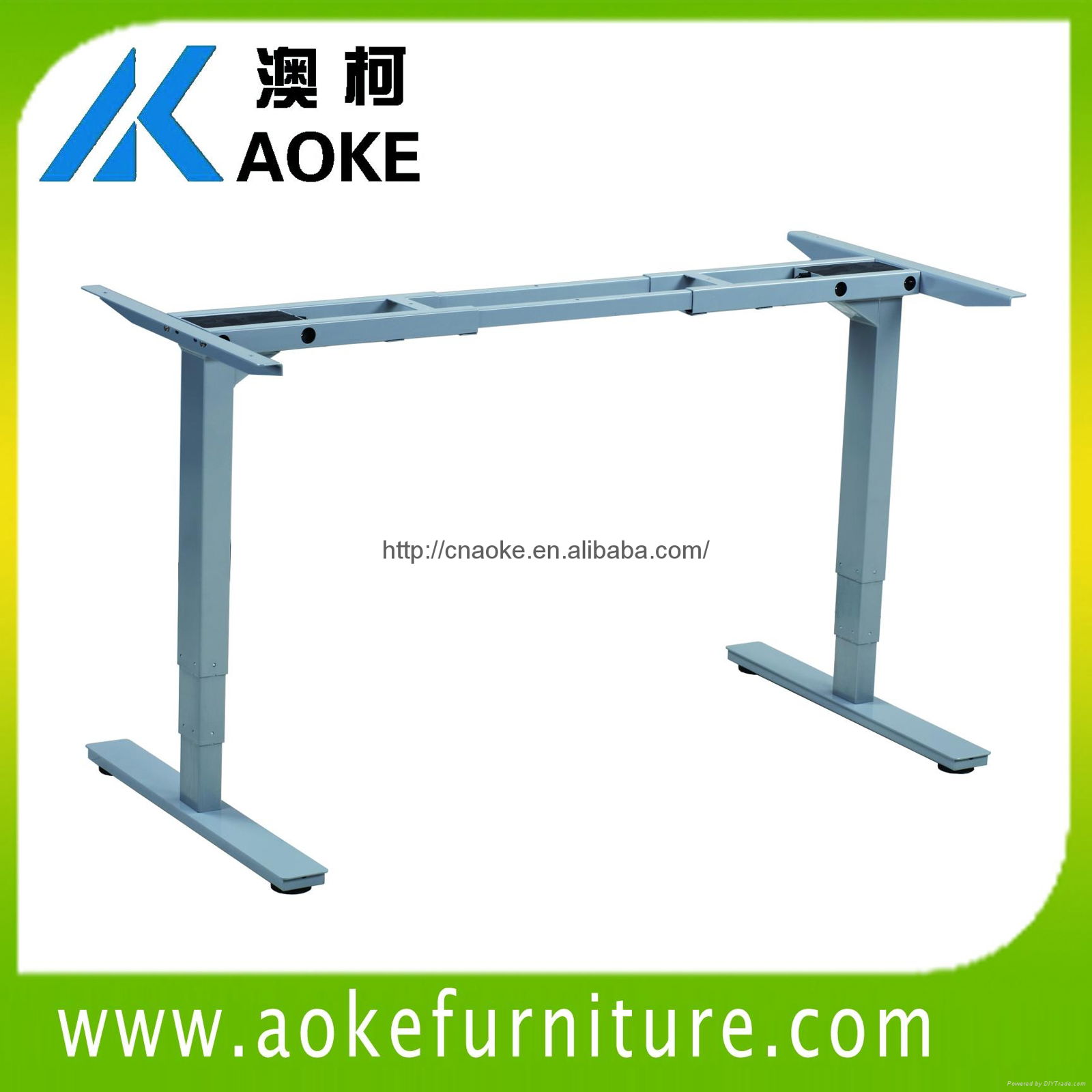 AOKE AK2RT-DB3 sit to stand desk 5