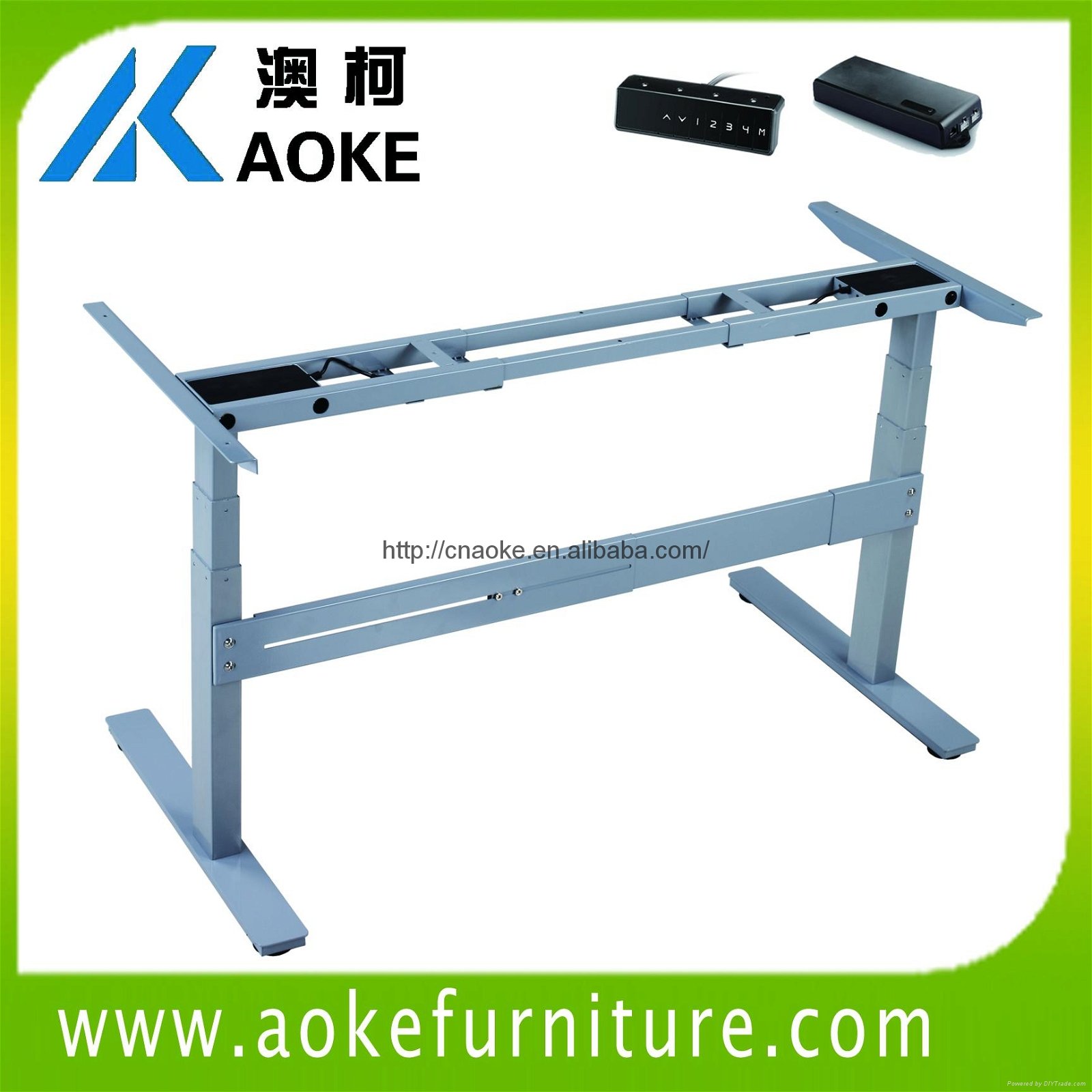 AOKE AK2RT-ZB3 electric height adjustable desk