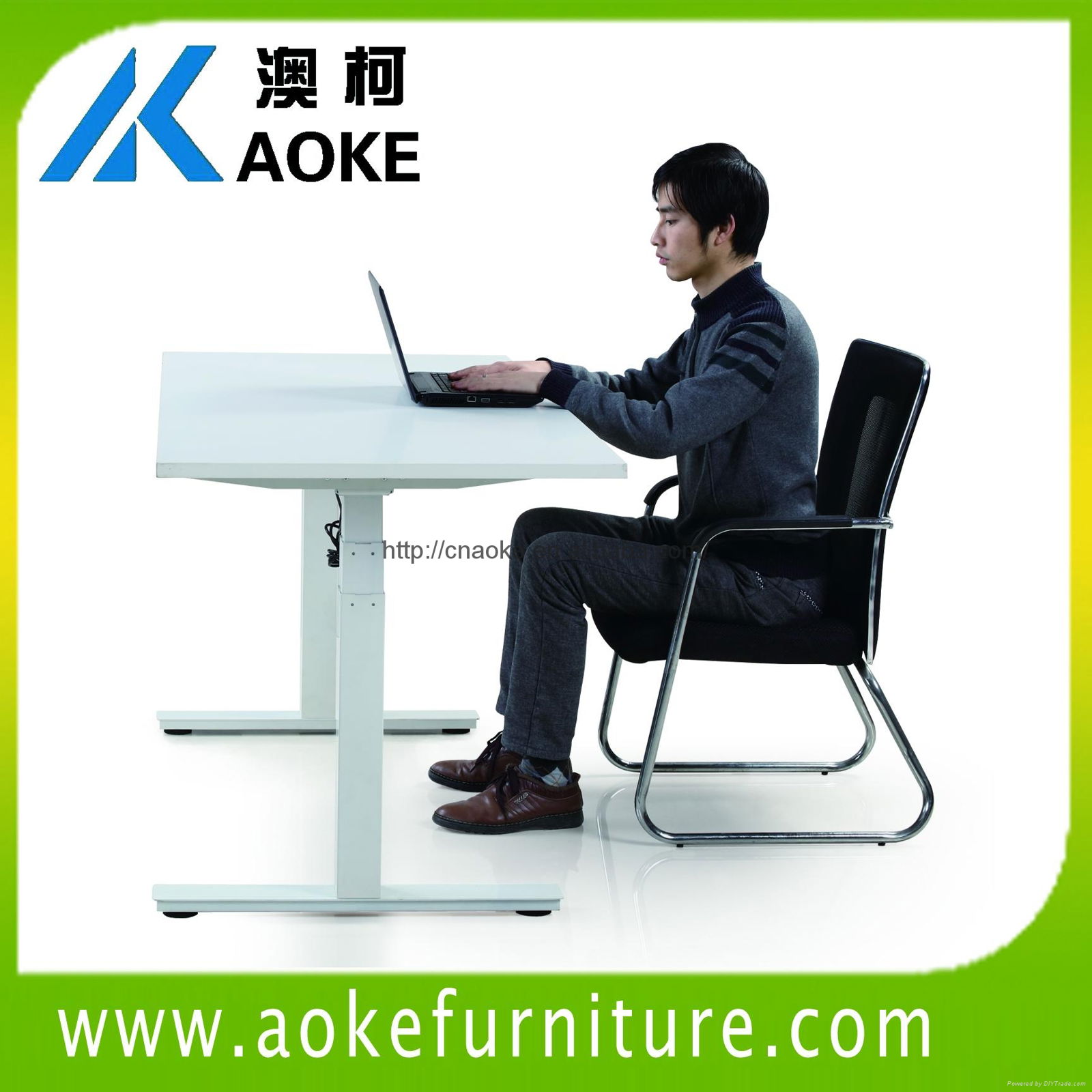 AOKE AK2RT-ZB2 adjustable height desks 5