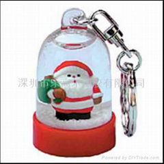 Santa claus key chains