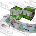 christmas printed toilet paper 2ply x 24m each roll