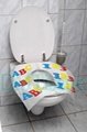 flushable printed paper toilet seat cover 17gsm 40cm x 42cm 