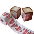 valentine's day gift printed toilet paper