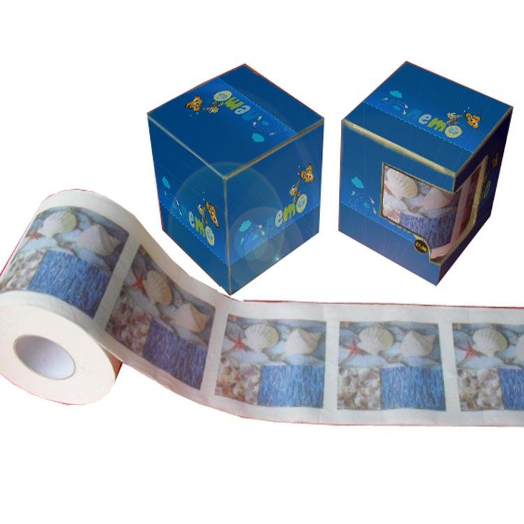 Sexy vermilion border printed toilet paper 4