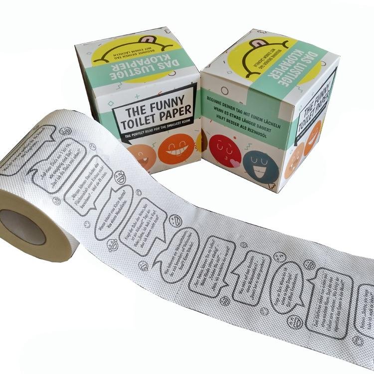 Carton motorcycles printed toilet roll 4