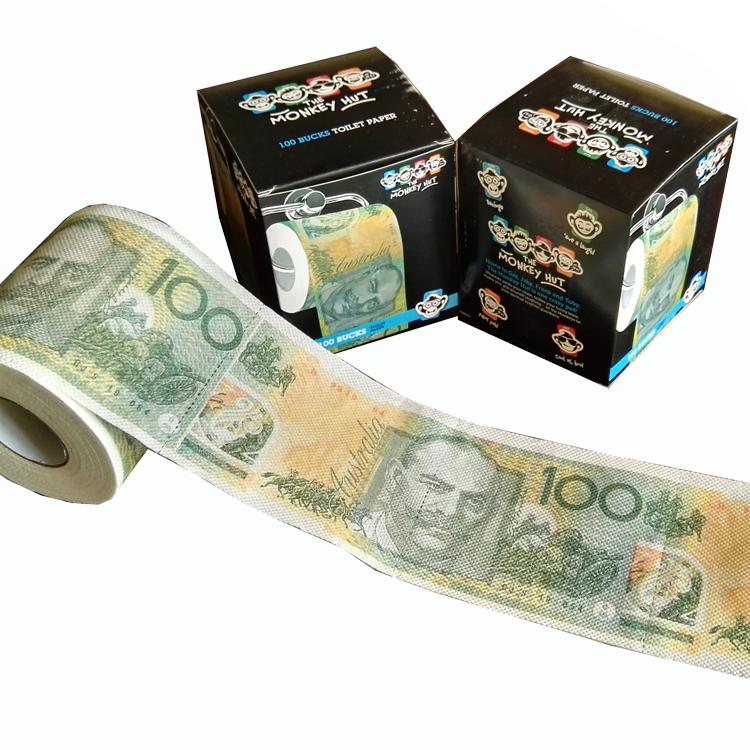 Money printed toilet roll 2ply x 25m OEM (China Manufacturer