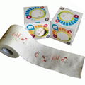 Birthday love printed bathroom tissue