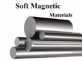 Soft Magnetic Alloys Rods, Bars, Sheets, Plates, Strips, Foils, Wires