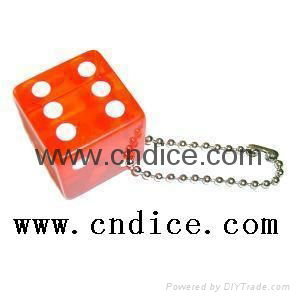 Sell translucent red dice 2