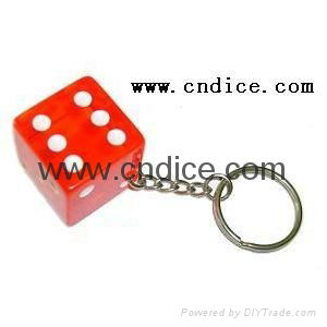 Sell translucent red dice 4