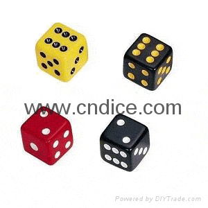 Sell plastic dice 3