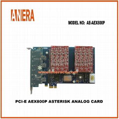 PCI-E AEX800P ASTERISK ANALOG CARD