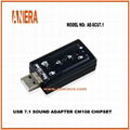  USB 7.1 SOUND ADAPTER CM108 CHIPSET 1