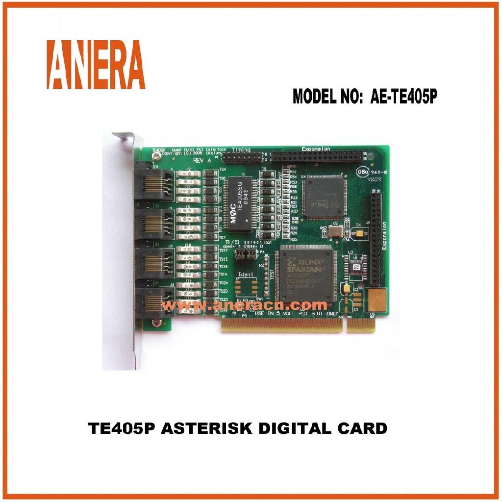 TE405P ASTERISK DIGITAL CARD