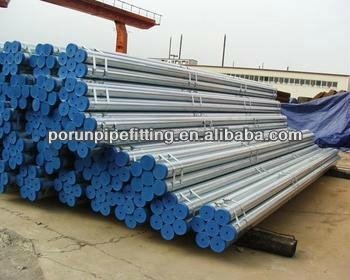 ASTM A 53 ERW Hot Dipped Galvanized Steel Pipe