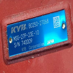 KYB马达 MSG-27P-23E-10 B0250-27068