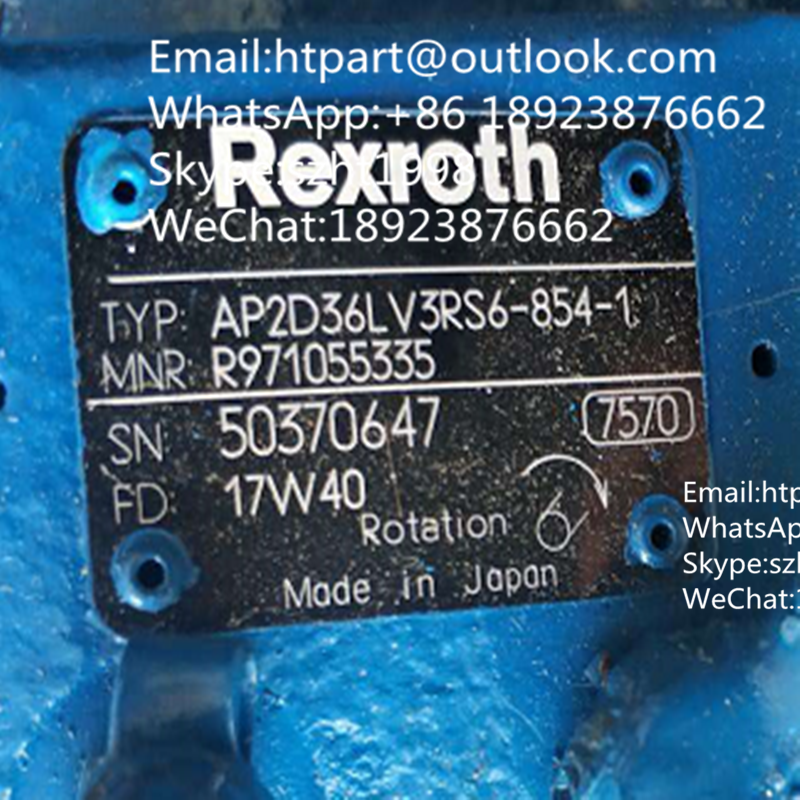 AP2D36LV3RS6-854-1力士樂液壓泵用於洋馬挖掘機