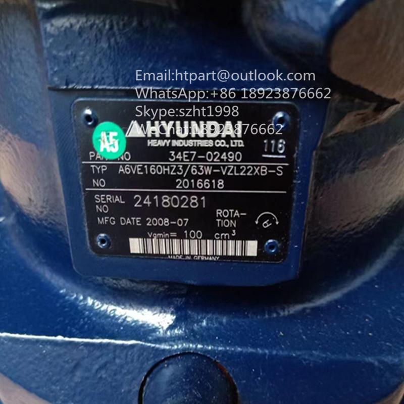 A6VE160HZ3/63W-VZL22XB-S HYUNDAI455 DOOSAN500 VOLVO EC460 Travel Motor