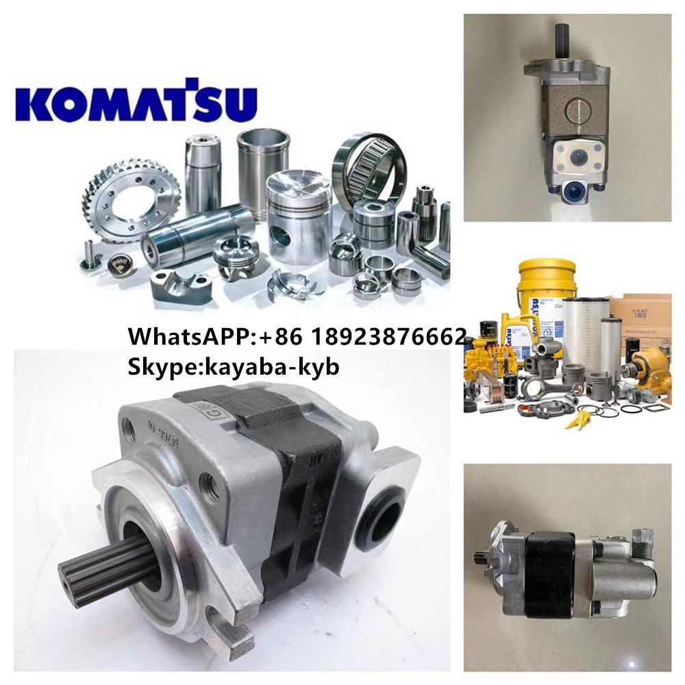 Komatsu grader GD661 gear pump 23B-60-11102 23B-60-11300