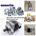 Komatsu grader GD661 gear pump