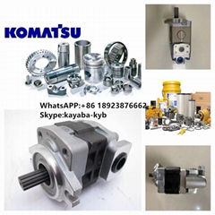 Komatsu grader GD661 gear pump 23B-60-11102 23B-60-11300