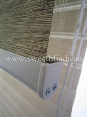  fibre/liene zebra blinds