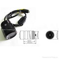 120 degree Car Rear View Color Night Vision IR Camera 