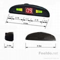 Car LED Display 6 Parking Sensor Reverse Backup Radar