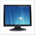 15 inches desktop car TFT-LCD monitor with touch screen for car PC