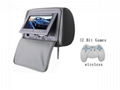 Headrest Car DVD Player  with 32 Bit Games 