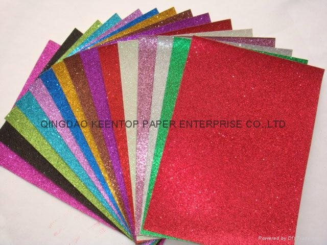 COLOR GLITTER PAPER FOR CRAFT WORK AND WRAPPING 4