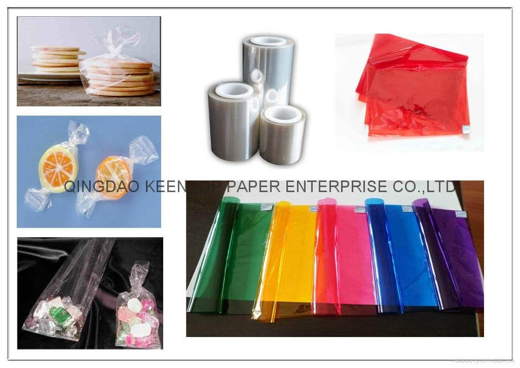 hot selling Color Cellophane Paper for food /sugar wrapping 3