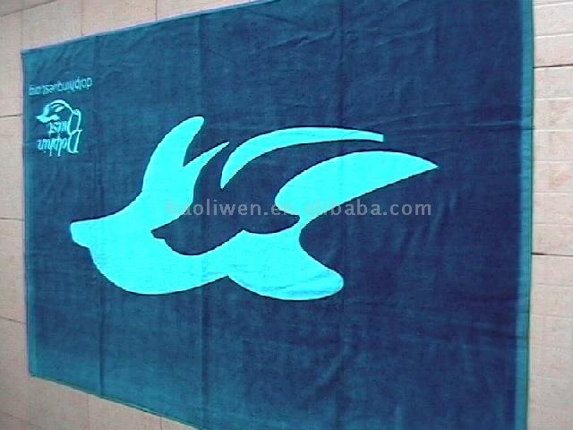 Velour Printed Beach Towel 3