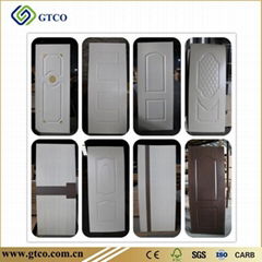 White Melamine HDF Door Skin 