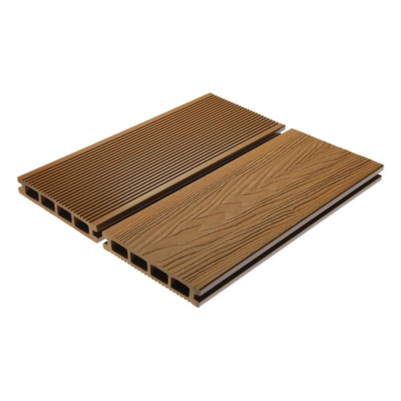 Outdoor WPC Exceptionally Moistureproof Wood Plastic Composite Decking 3